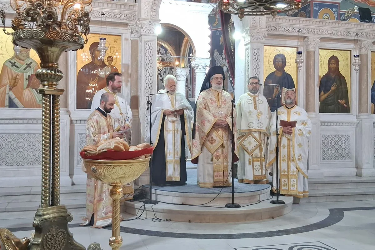 Θεία Λειτουργία- Θεσσαλονίκη- Ολοκαύτωμα Σαμοθρακιτών